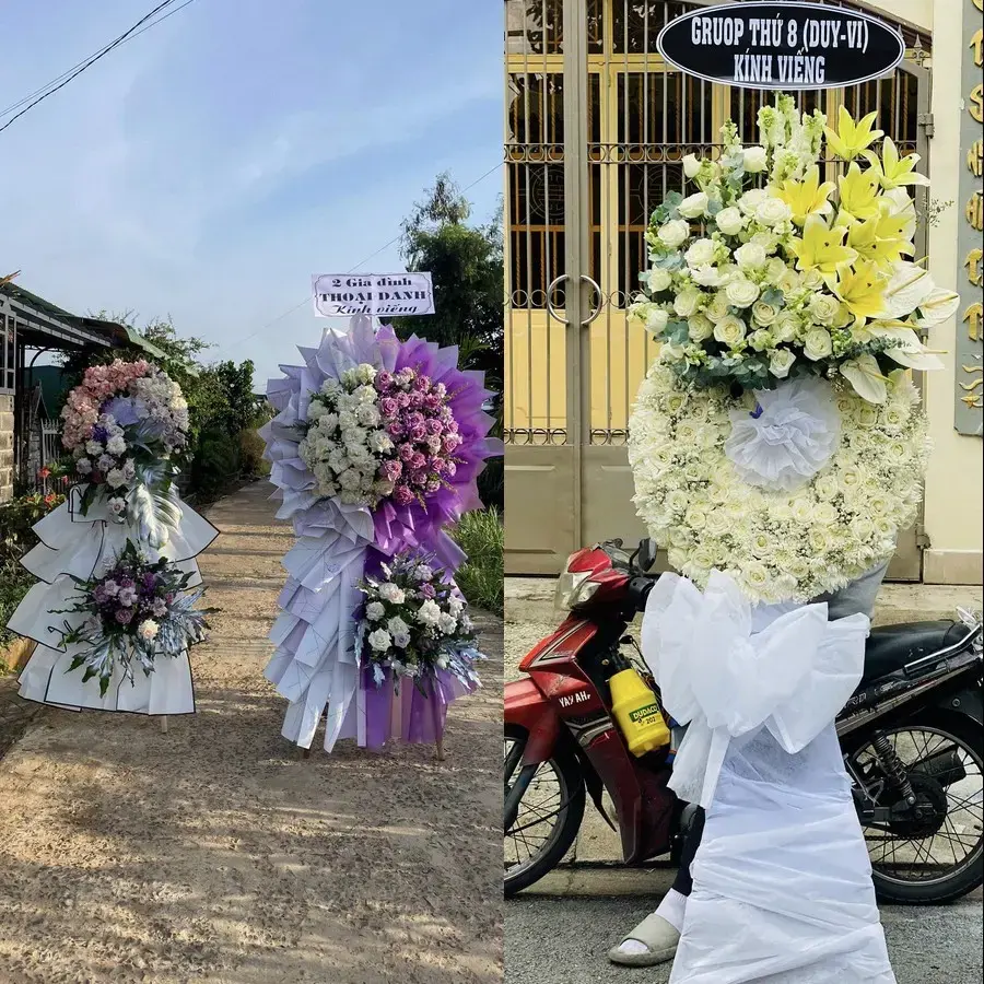 Vòng Hoa Đám Tang Đức Thọ, Hà Tĩnh: Giao Tận Nơi