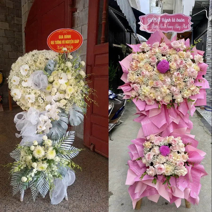 Kệ hoa chia buồn tại Đường An