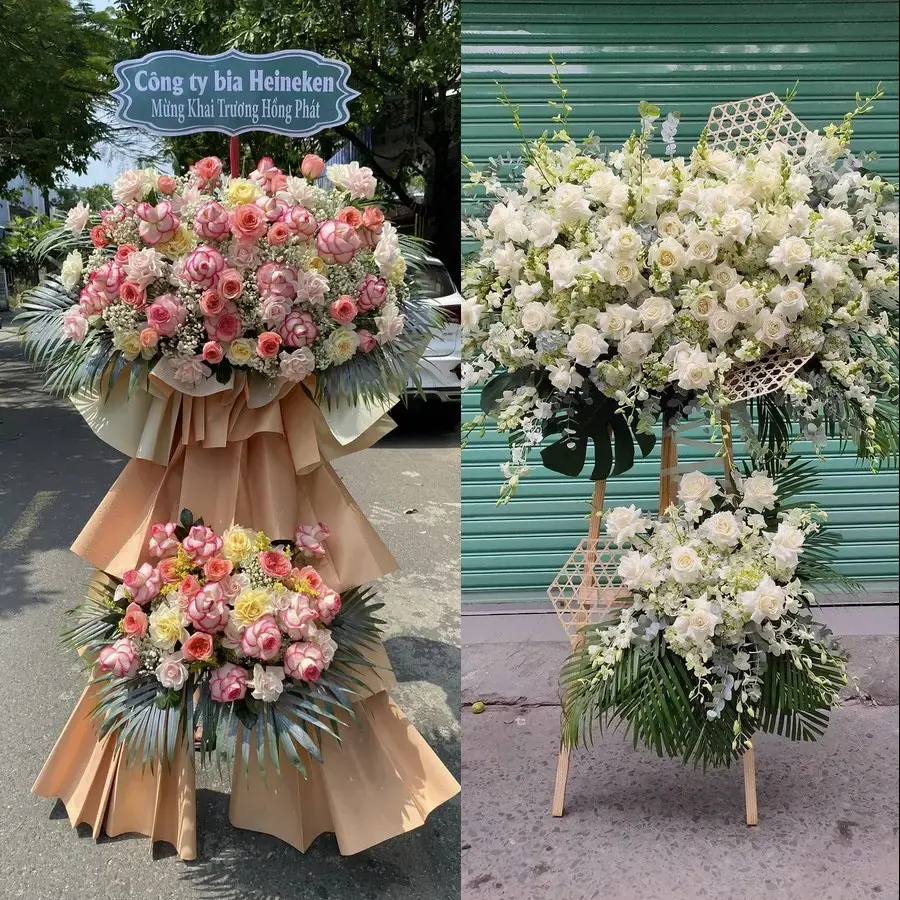 Đặt Kệ Hoa Viếng Dương Hòa, Hà Nội: Kiểm Tra Băng Rôn