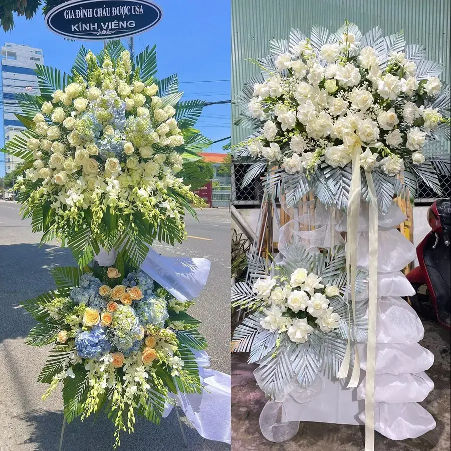 Hoa viếng giao theo địa chỉ tại Dương Hòa
