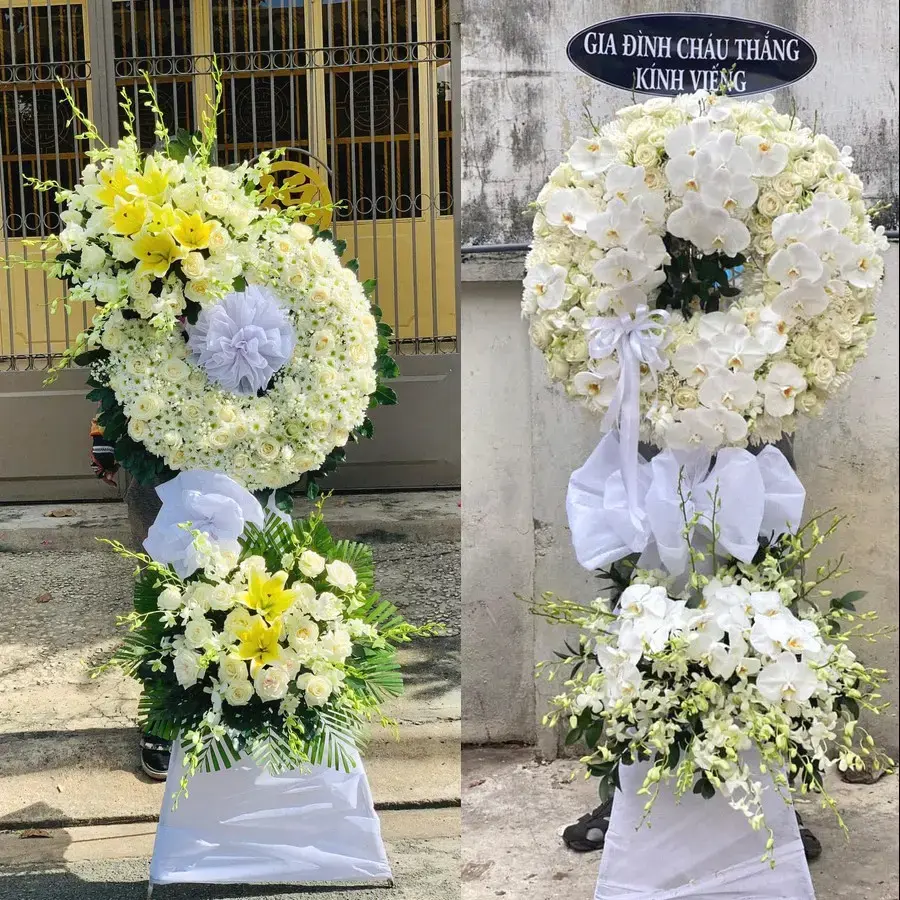 Đặt Kệ Hoa Viếng Dương Nỗ, Huế: Chọn Mẫu Trang Nghiêm