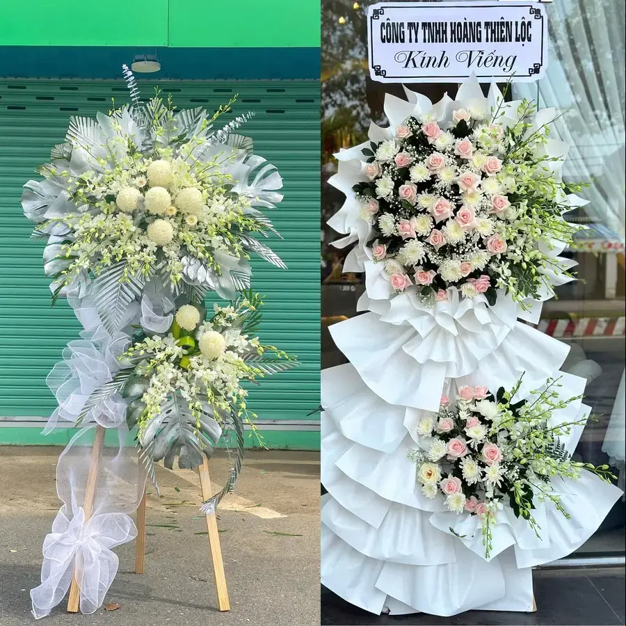 Hoa viếng giao theo địa chỉ tại Dương Nội