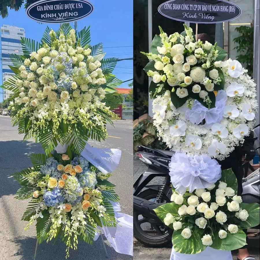 Hoa viếng giao theo địa chỉ tại Gia Định