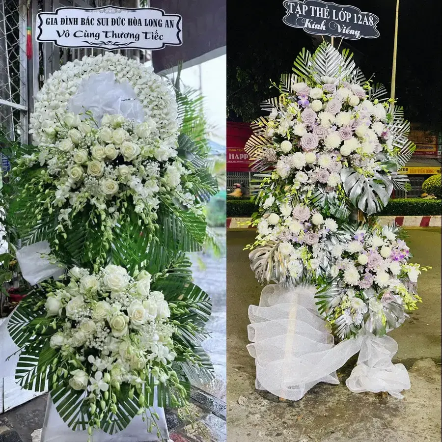 Kệ hoa chia buồn tại Gia Lộc, Tây Ninh