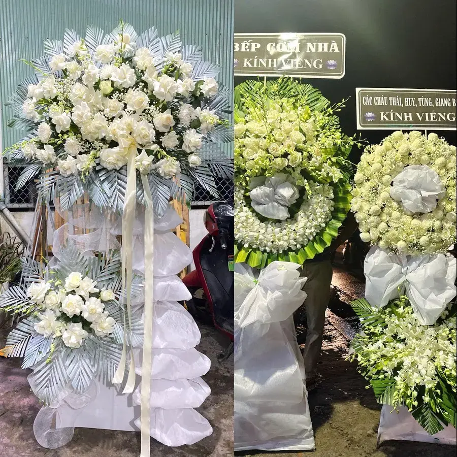 Hoa viếng giao theo địa chỉ tại Hà Đông