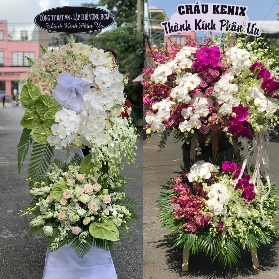 Hoa viếng giao theo địa chỉ tại Hạ Long