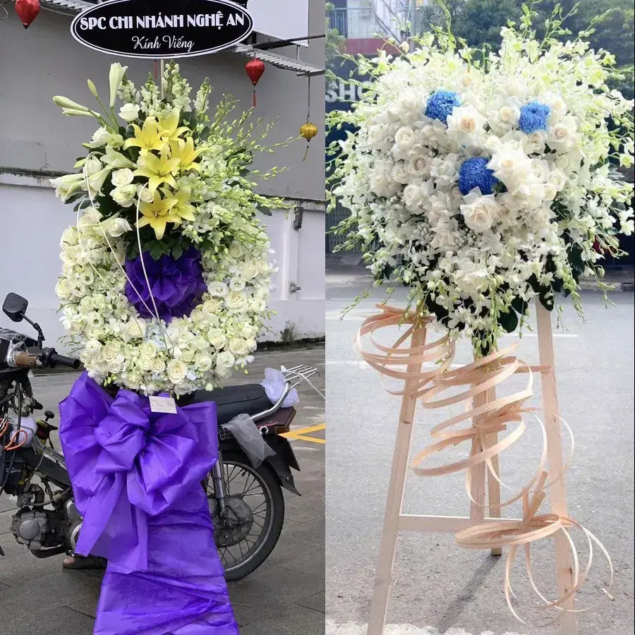 Hoa viếng giao theo địa chỉ tại Hai Bà Trưng