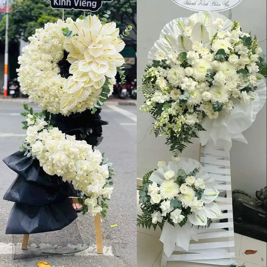 Hoa viếng giao theo địa chỉ tại Hàm Rồng