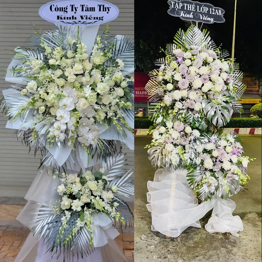 Hoa viếng giao theo địa chỉ tại Hòa Cường