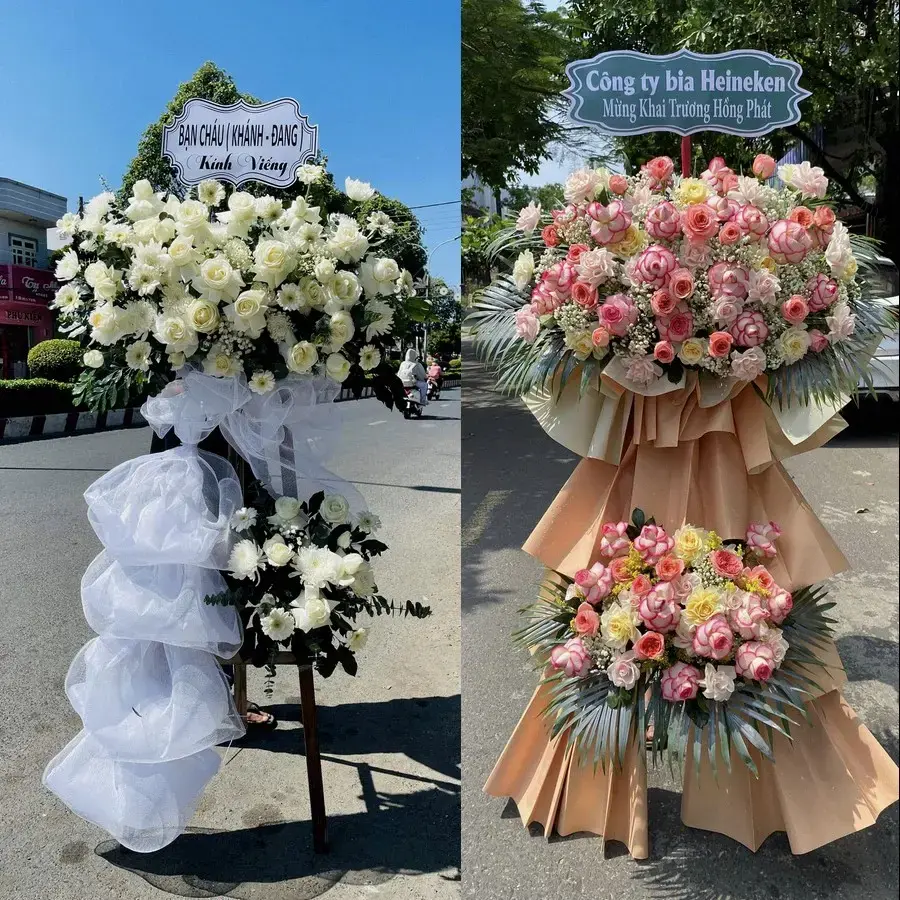 Đặt vòng hoa đám tang Hoài Đức theo thông tin lễ