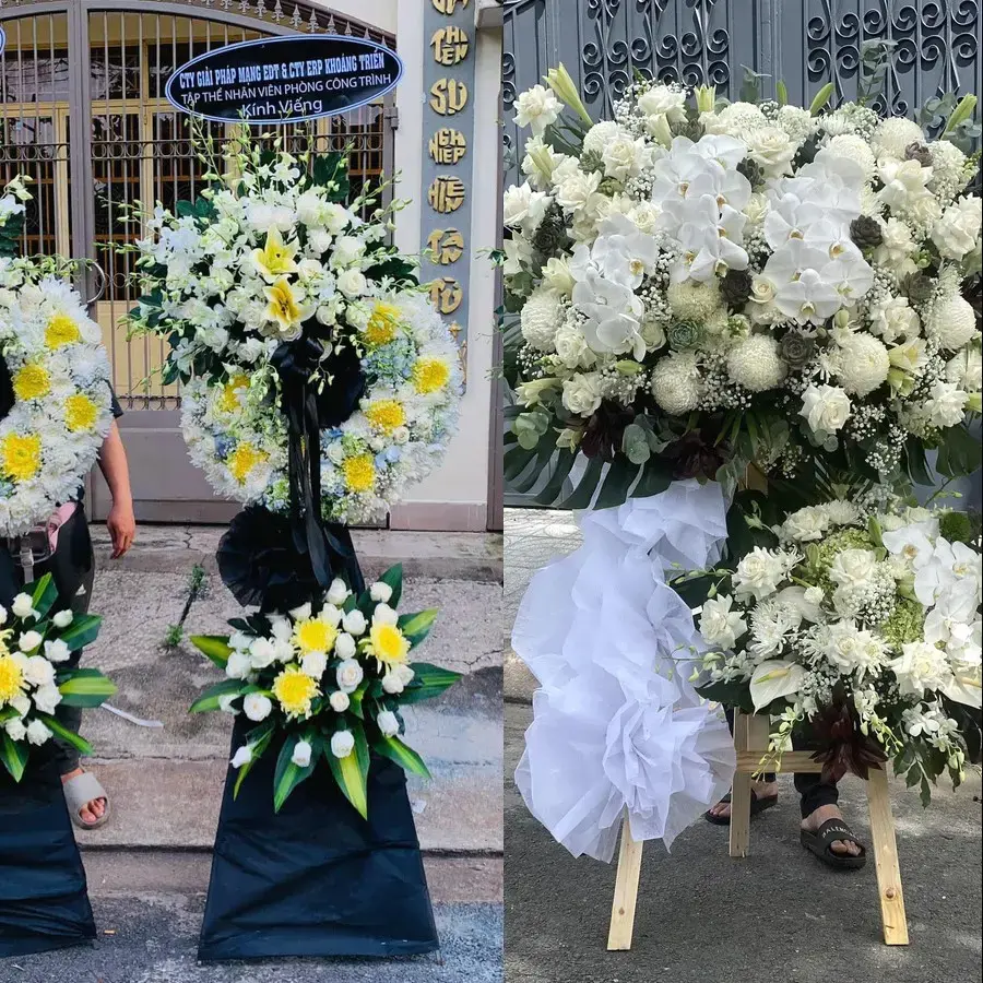 Vòng Hoa Đám Tang Hoài Nhơn Đông, Gia Lai: Giao Tận Nơi