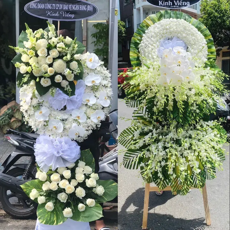 Hoa viếng giao theo địa chỉ tại Hồng Vân