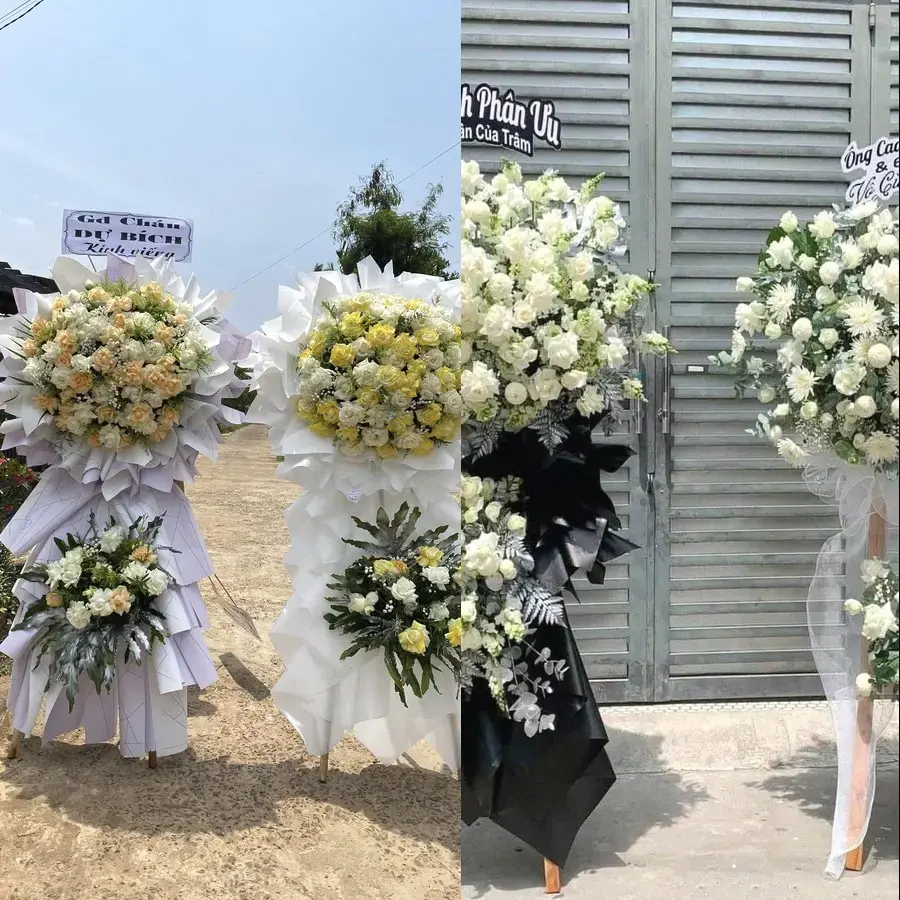 Đặt vòng hoa đám tang Hưng Phú theo thông tin lễ