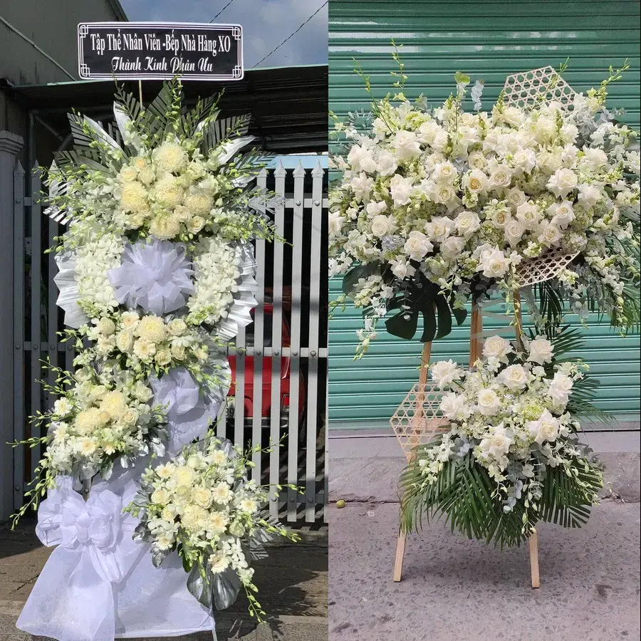 Đặt Kệ Hoa Viếng Kiến Xương, Hưng Yên: Chọn Mẫu Trang Nghiêm