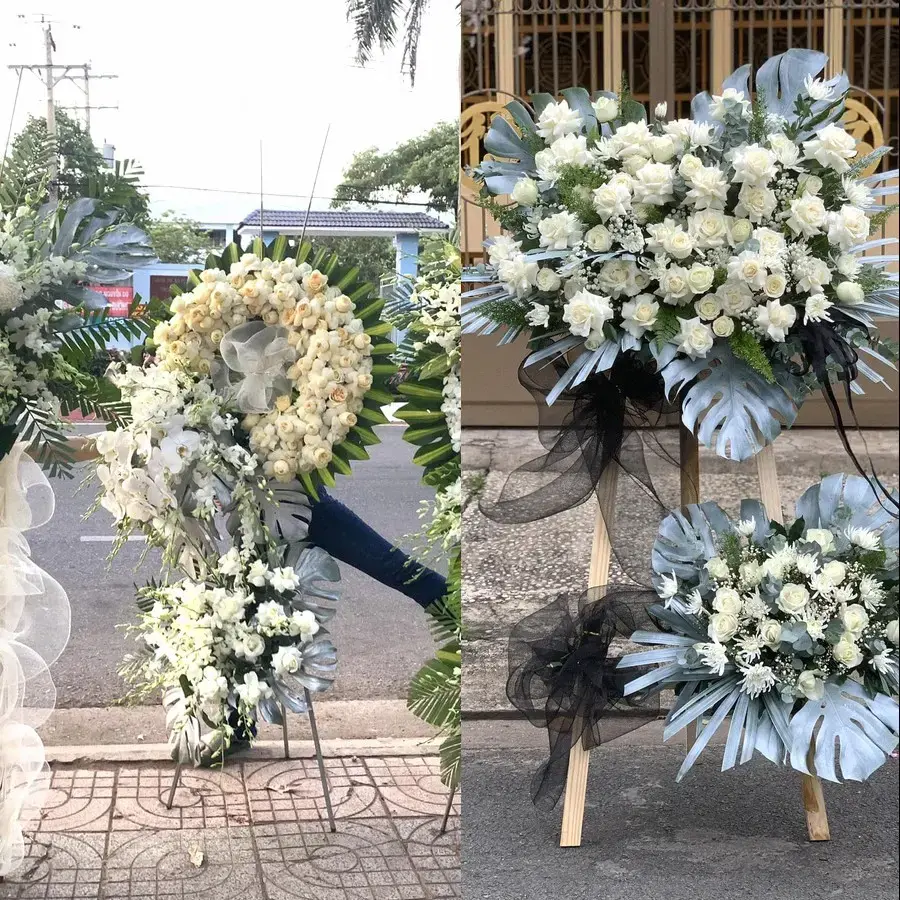 Hoa viếng giao theo địa chỉ tại Liên Chiểu