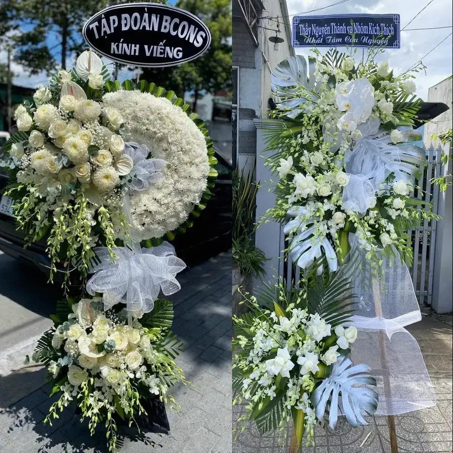 Tiệm Hoa Đám Tang Long Hương, TP.HCM: Chọn Mẫu Trang Nghiêm