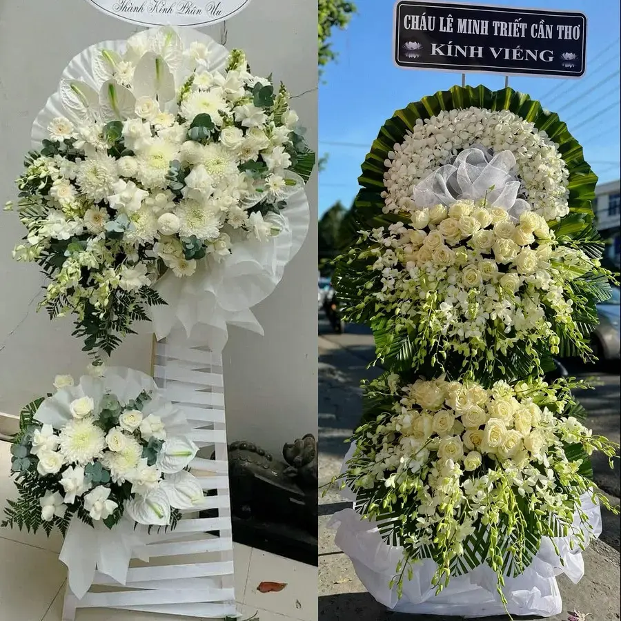 Hoa viếng giao theo địa chỉ tại Long Khánh