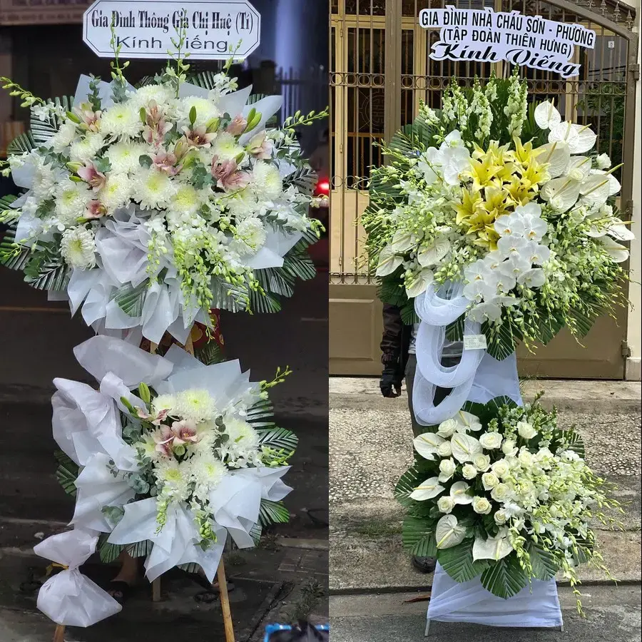 Vòng Hoa Đám Tang Long Phước, TP.HCM: Giao Tận Nơi