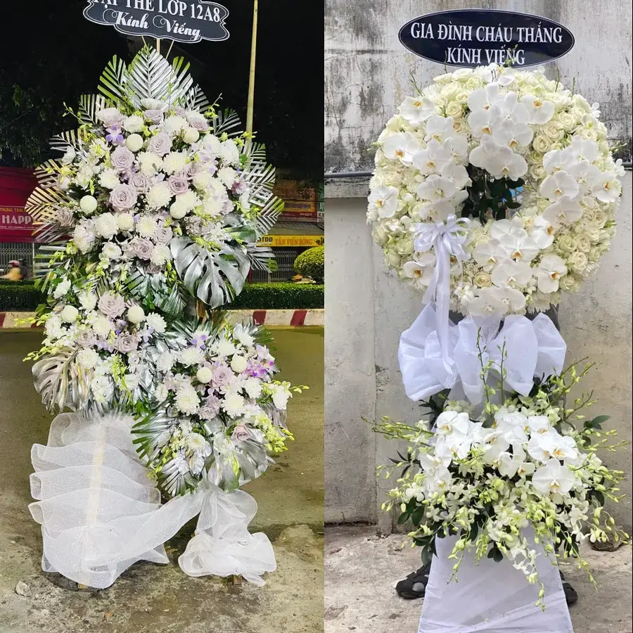 Đặt Kệ Hoa Viếng Minh Thái, Ninh Bình: Chọn Mẫu Trang Nghiêm