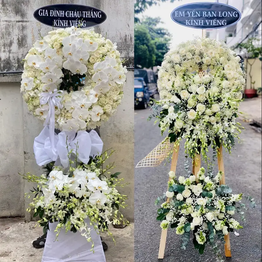 Hoa viếng giao theo địa chỉ tại Mỹ Hào