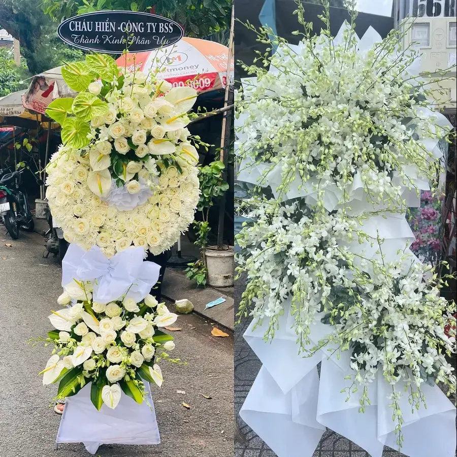 Đặt Kệ Hoa Viếng Nghĩa Hưng, Ninh Bình: Chọn Mẫu Trang Nghiêm