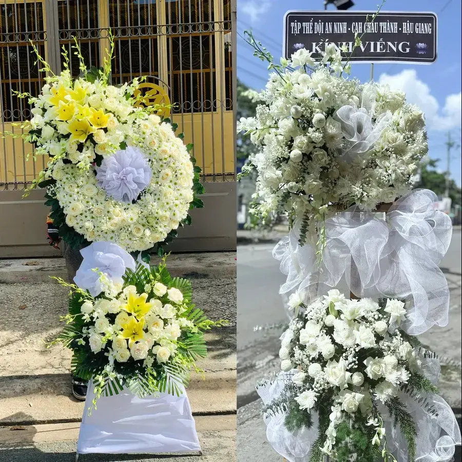 Hoa viếng giao theo địa chỉ tại Nghĩa Lộ