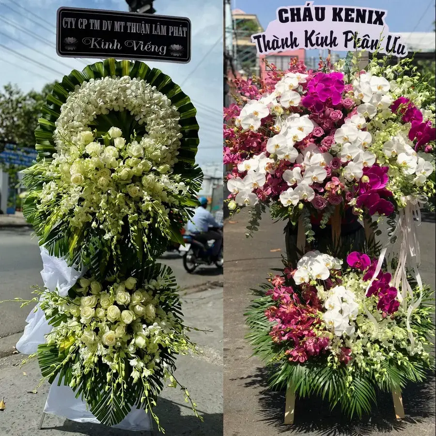 Đặt Vòng Hoa Đám Tang Nhà Bè, TP.HCM