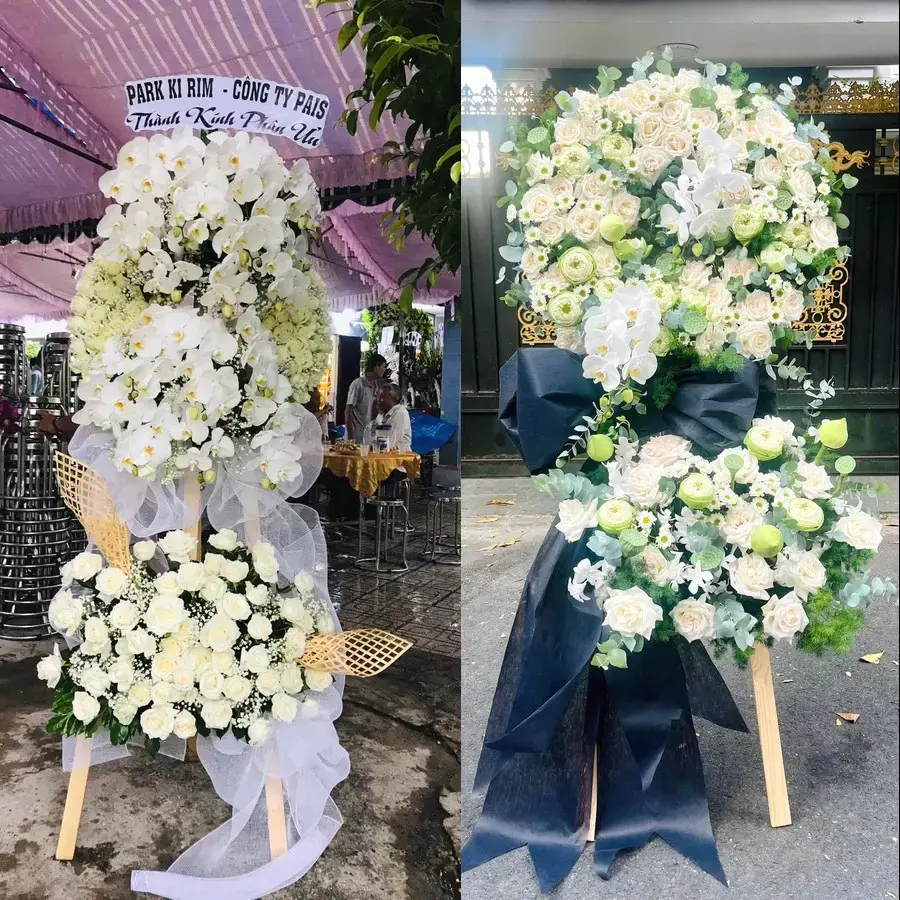 Hoa viếng giao theo địa chỉ tại Ô Chợ Dừa