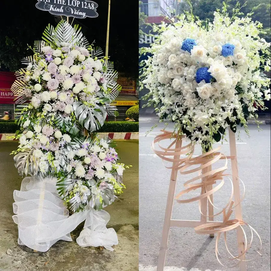 Đặt Kệ Hoa Viếng Phạm Ngũ Lão, Hưng Yên: Chọn Mẫu Trang Nghiêm