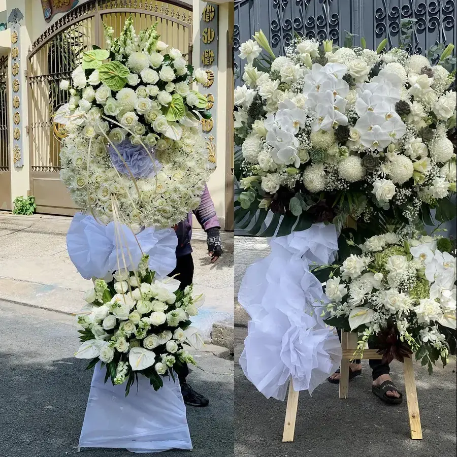 Đặt Kệ Hoa Viếng Phát Diệm, Ninh Bình: Chọn Mẫu Trang Nghiêm