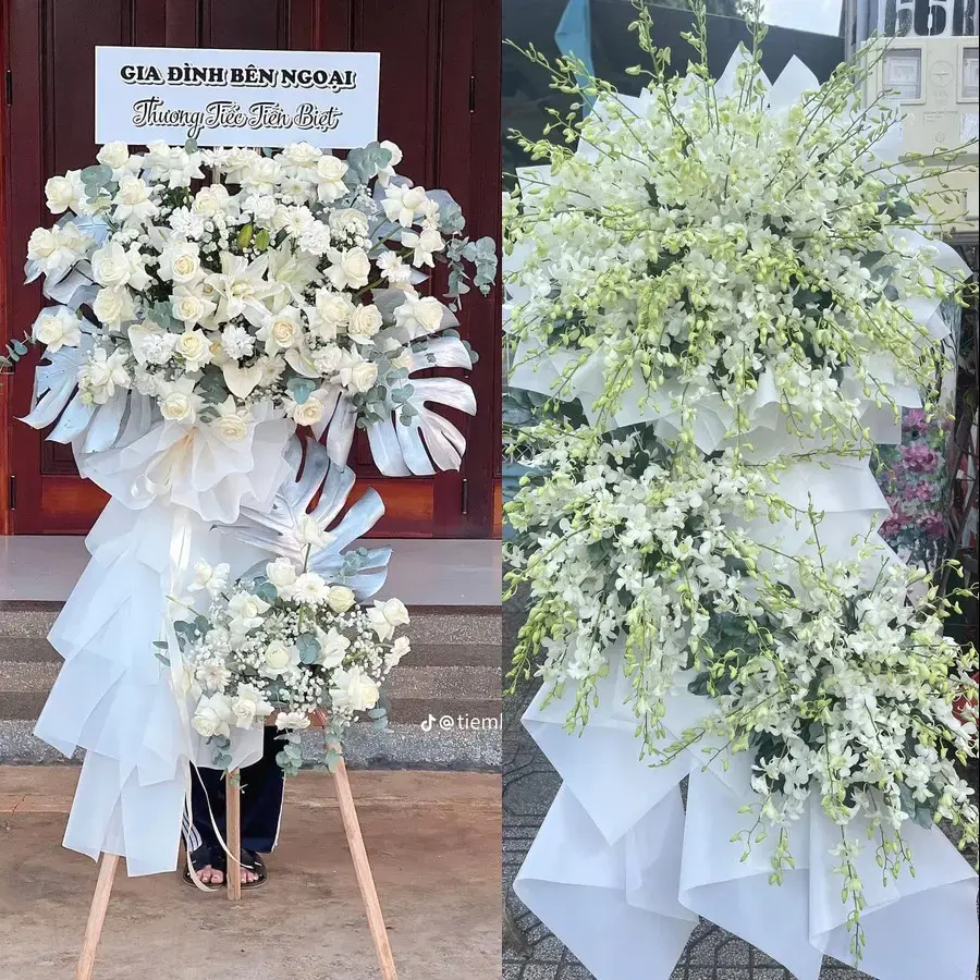 Hoa viếng giao theo địa chỉ tại Phố Hiến