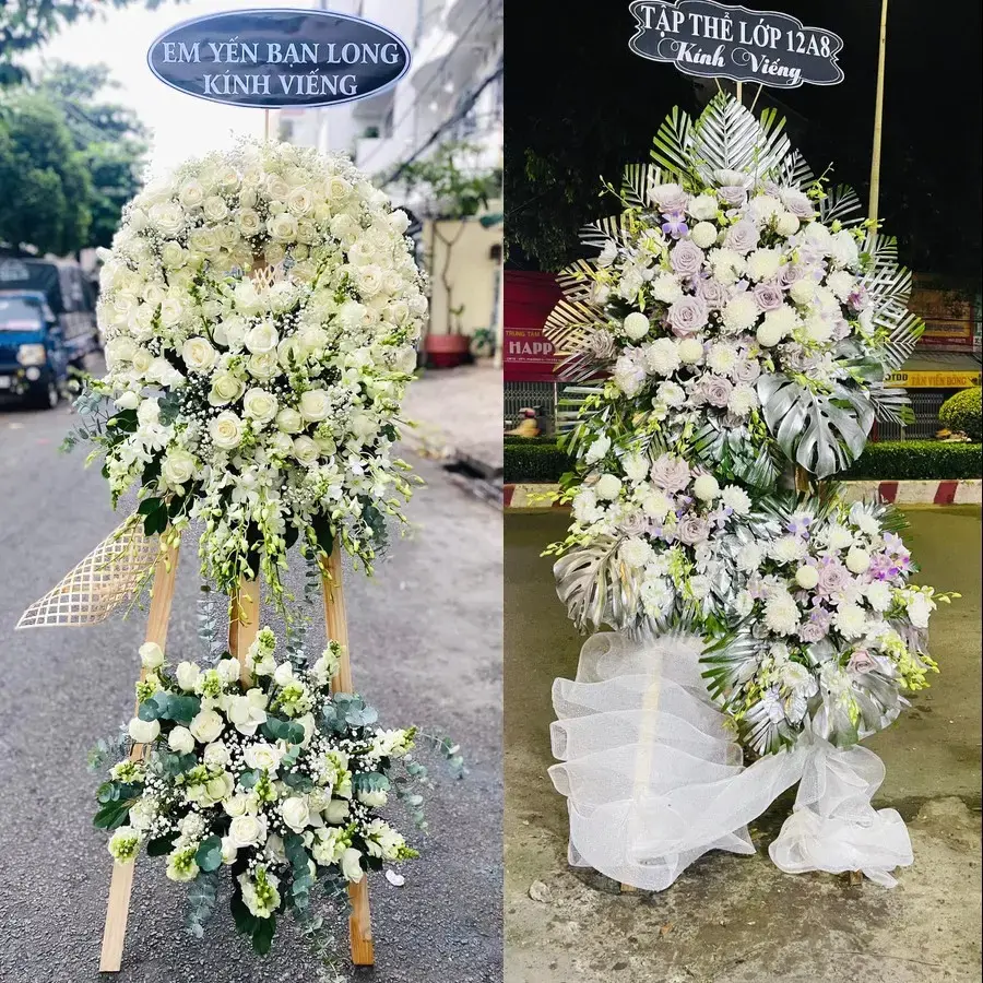 Đặt vòng hoa đám tang Phú Thọ Hòa