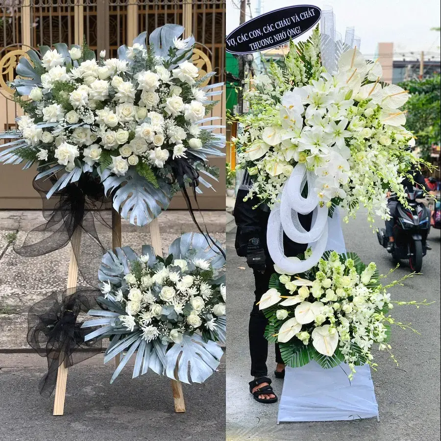Vòng hoa đám tang tại Phú Thọ, Phú Thọ