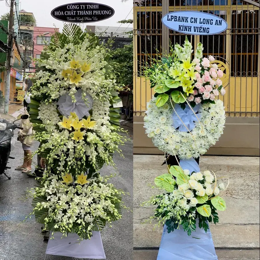 Hoa viếng giao theo địa chỉ tại Phúc Lợi
