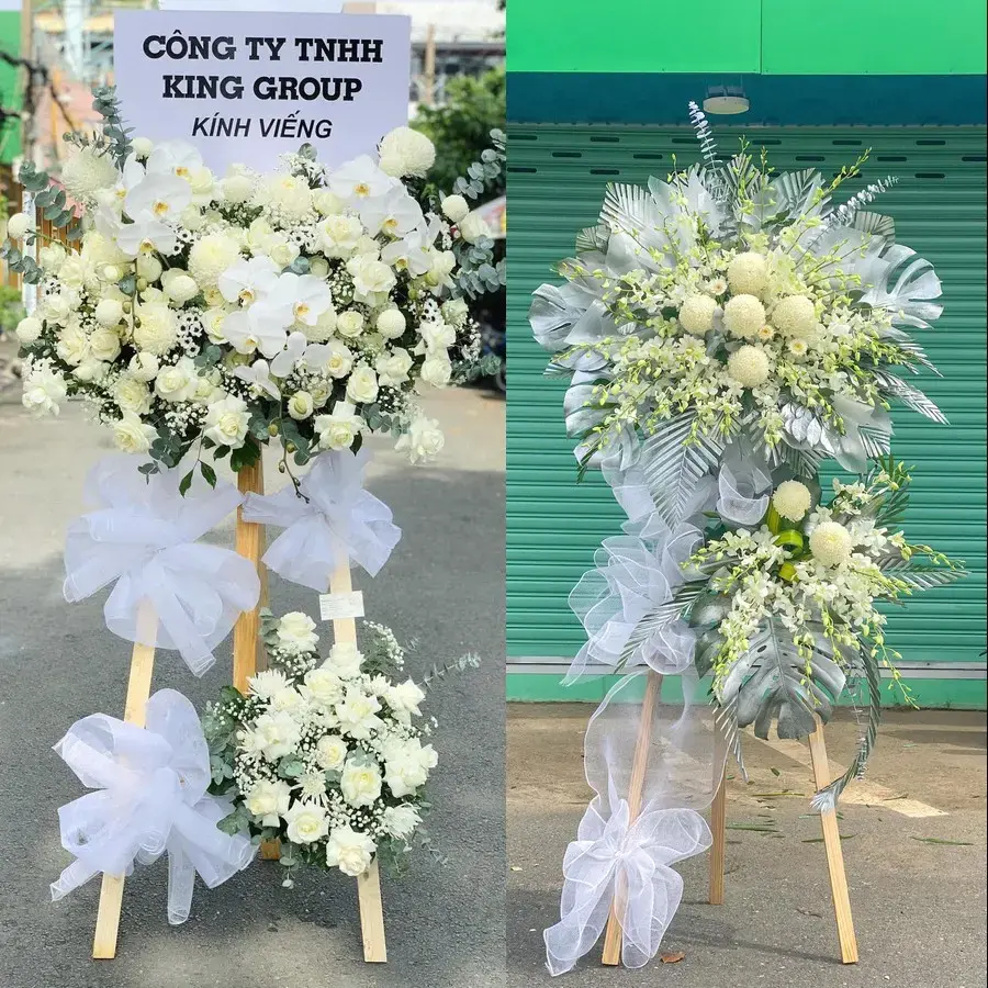 Đặt vòng hoa đám tang Phước Long theo thông tin lễ