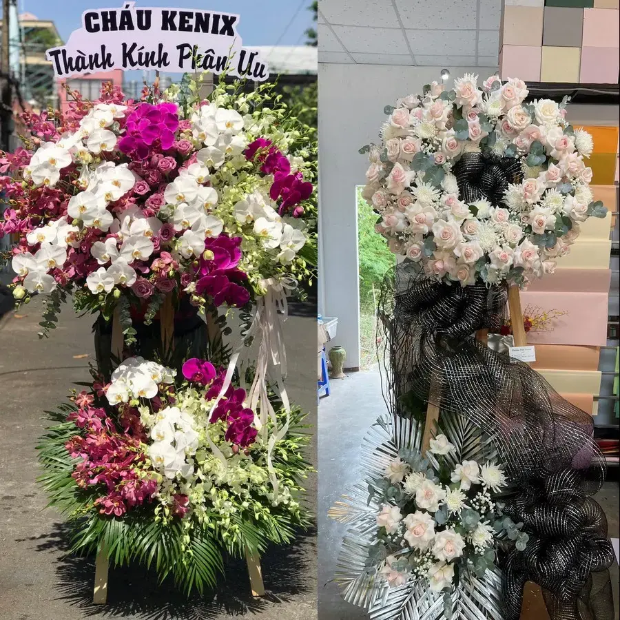 Hoa viếng giao theo địa chỉ tại Phương Liệt