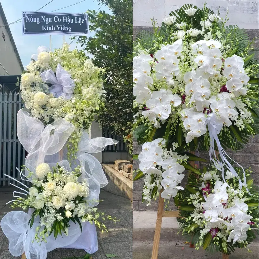 Đặt Kệ Hoa Viếng Pleiku, Gia Lai: Kiểm Tra Băng Rôn
