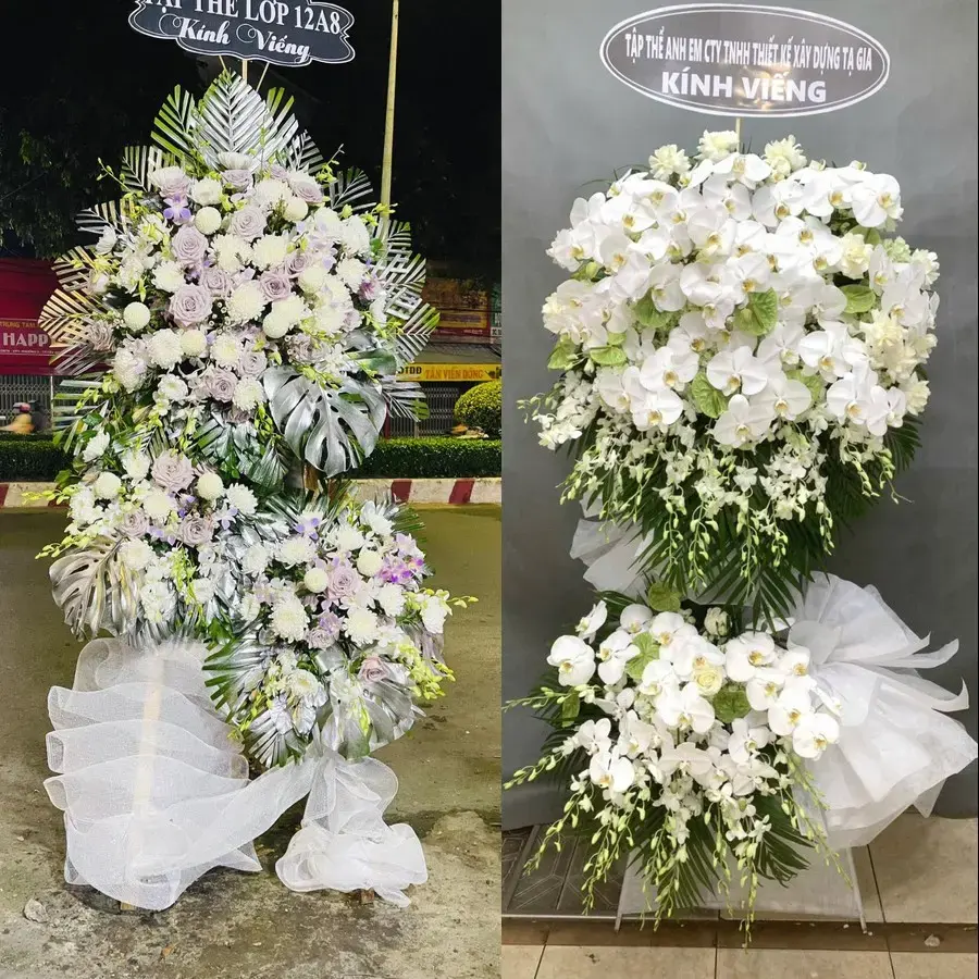 Vòng hoa đám tang tại Quảng Châu