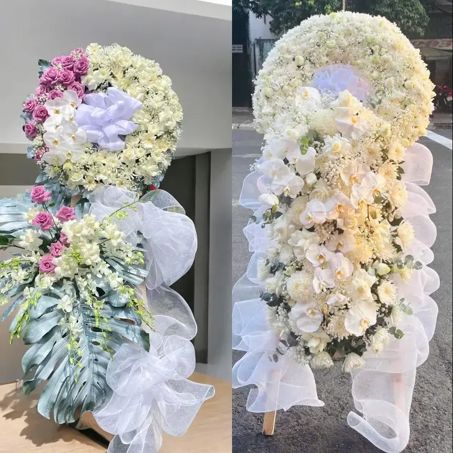 Hoa viếng giao theo địa chỉ tại Quang Minh