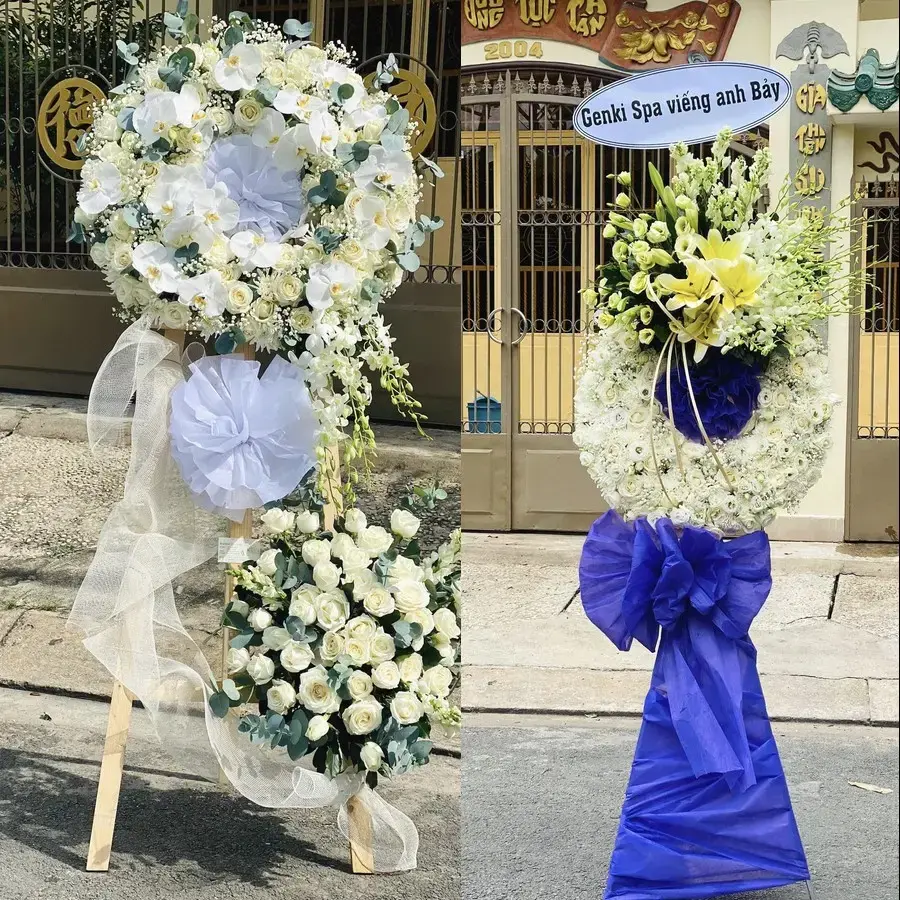 Hoa viếng giao theo địa chỉ tại Quy Nhơn