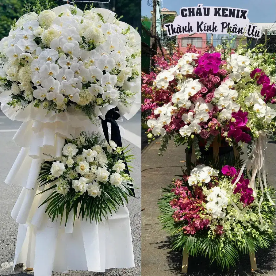 Hoa viếng giao theo địa chỉ tại Sài Gòn