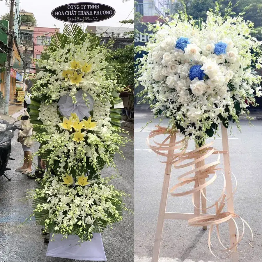 Hoa viếng giao theo địa chỉ tại Sầm Sơn