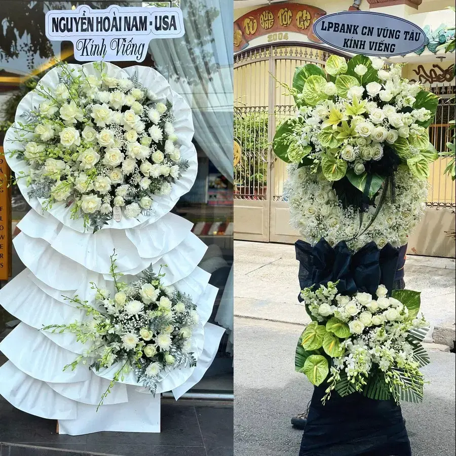 Hoa viếng giao theo địa chỉ tại Sơn Trà