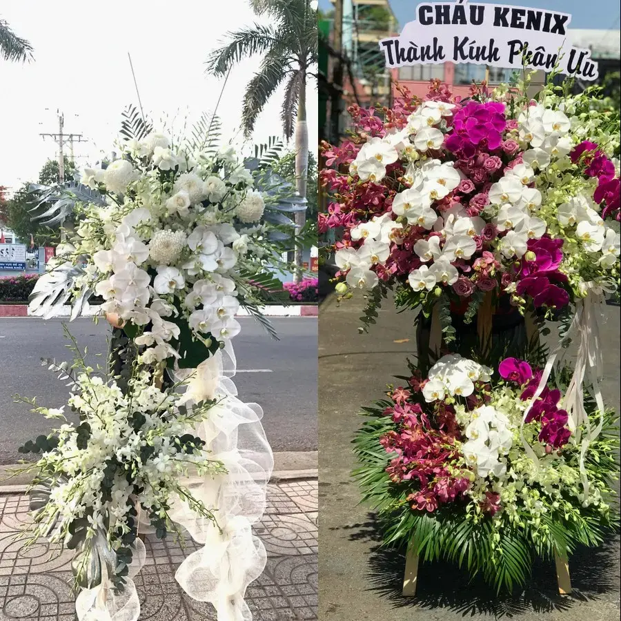 Hoa viếng giao theo địa chỉ tại Tam Bình