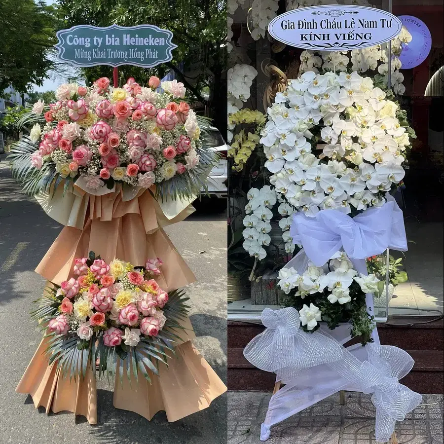 Hoa viếng giao theo địa chỉ tại Tam Hiệp