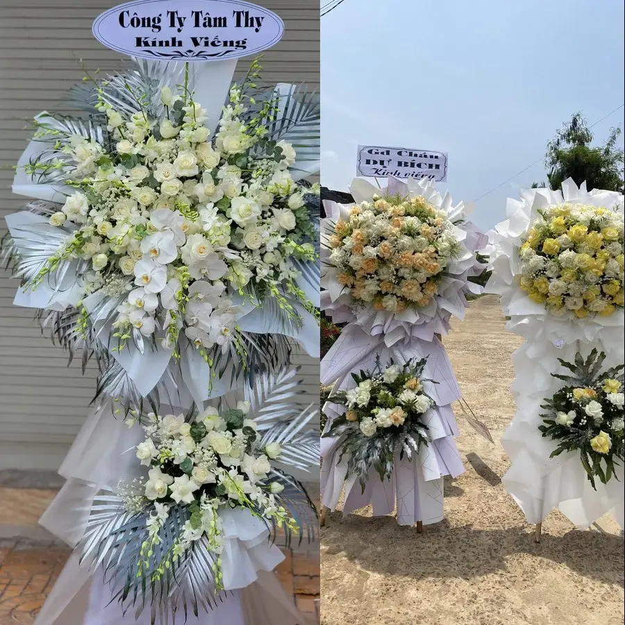 Vòng Hoa Đám Tang Tam Sơn, Bắc Ninh: Giao Tận Nơi