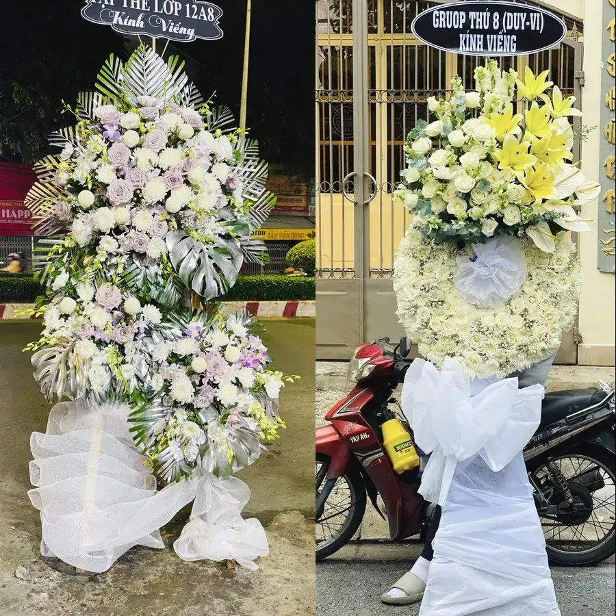 Hoa viếng giao theo địa chỉ tại Tam Thắng