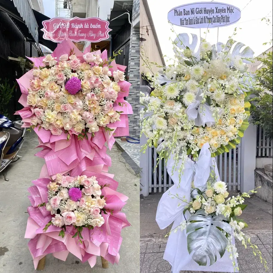 Hoa viếng giao theo địa chỉ tại Tân An Hội