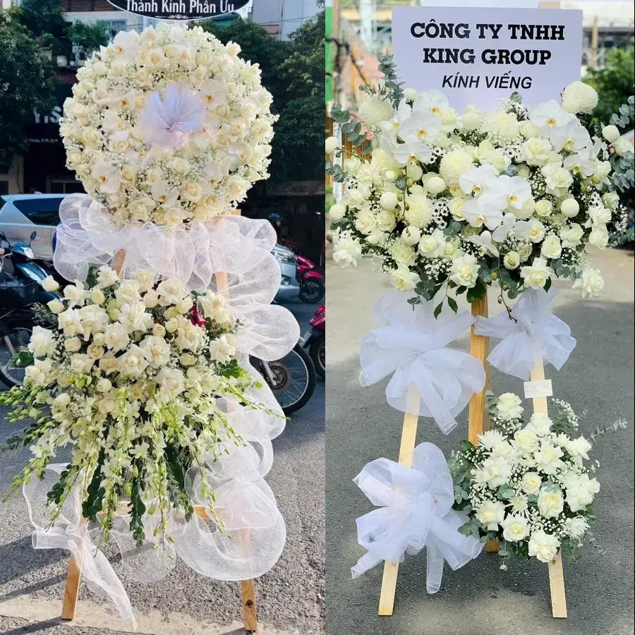 Đặt vòng hoa đám tang Tân Hòa theo thông tin lễ