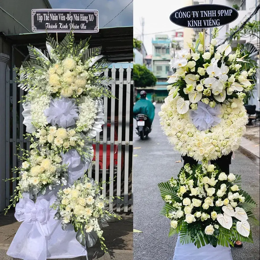 Tiệm Hoa Đám Tang Tân Hương, Đồng Tháp: Chọn Mẫu Trang Nghiêm